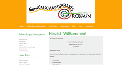 Desktop Screenshot of gemeinschaftspraxis-rodaun.at